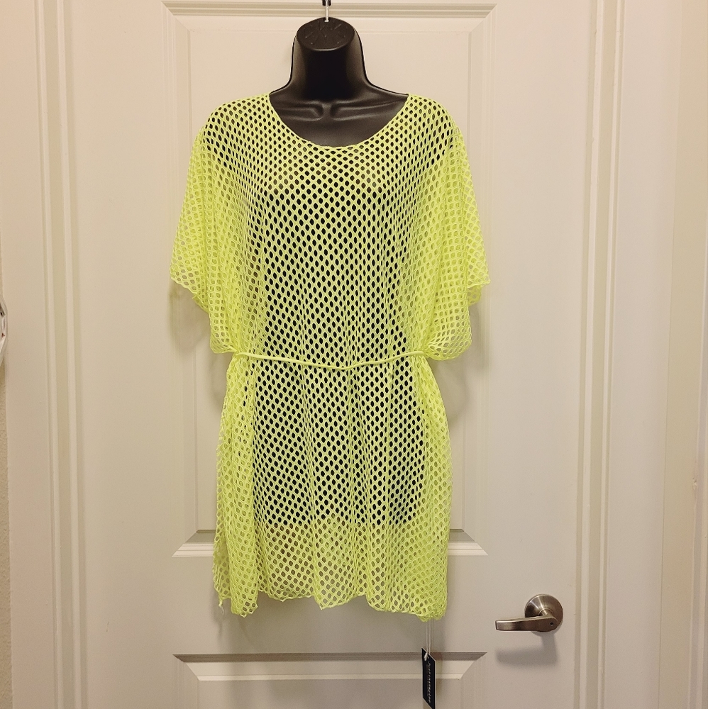 Neon Yellow Swim Cover - Picture 1 of 5